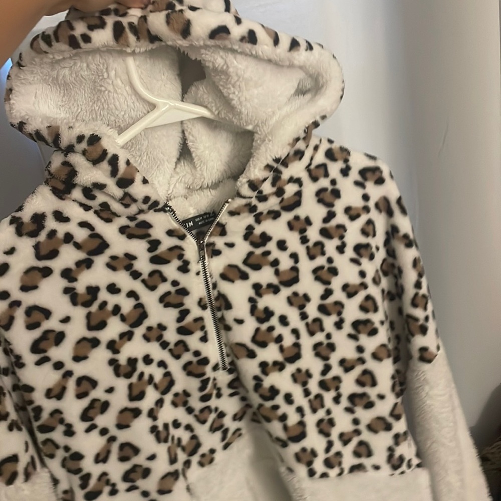 Quarter zip up hoodie